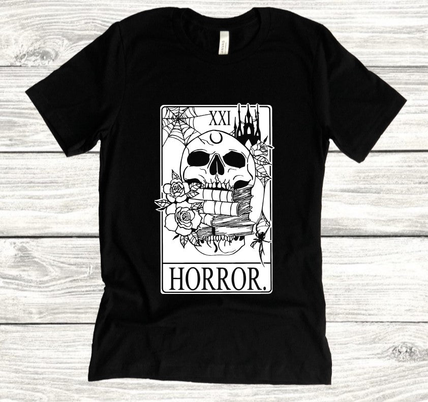 The Horror Tarot - Available in T-Shirt, Pullover, Hoodie, Tank or Long Sleeve