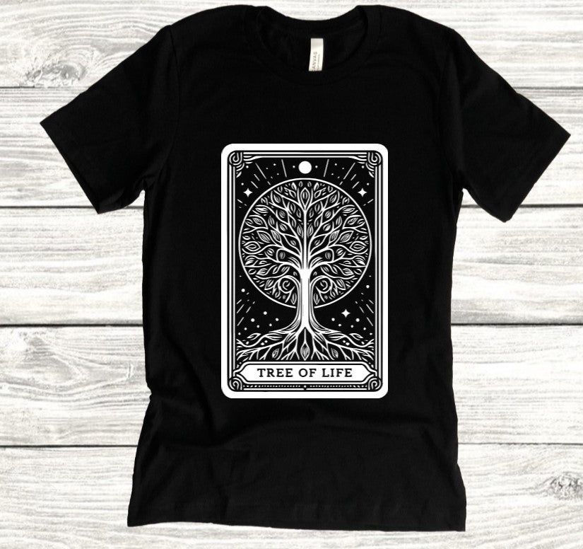 The Tree of Life Tarot - Available in T-Shirt, Pullover, Hoodie, Tank or Long Sleeve