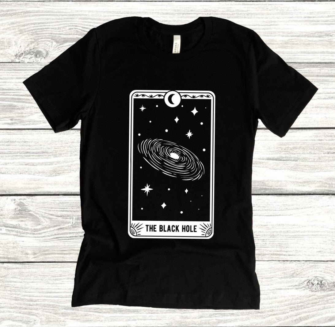 The Black Hole Tarot - Available in T-Shirt, Pullover, Hoodie, Tank or Long Sleeve