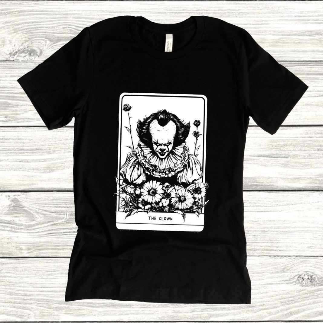 The Clown Tarot - Available in T-Shirt, Pullover, Hoodie, Tank or Long Sleeve