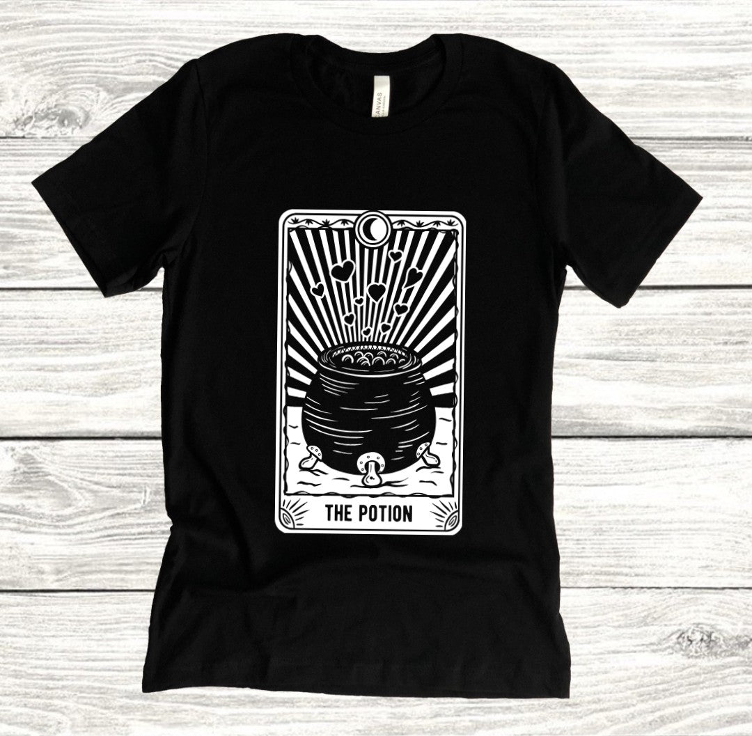 The Potion Tarot - Available in T-Shirt, Pullover, Hoodie, Tank or Long Sleeve