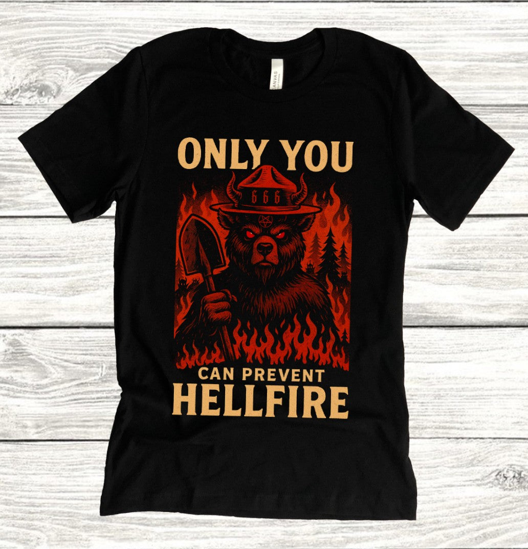 Only you can prevent Hellfire 90s style T-Shirt