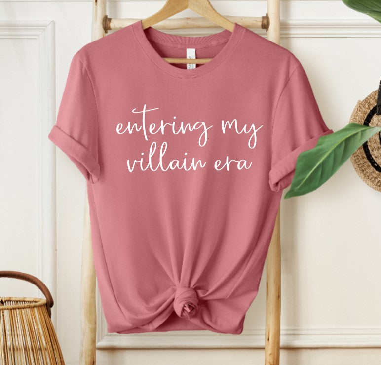 Fox & Fable - Entering my villain era T-shirt