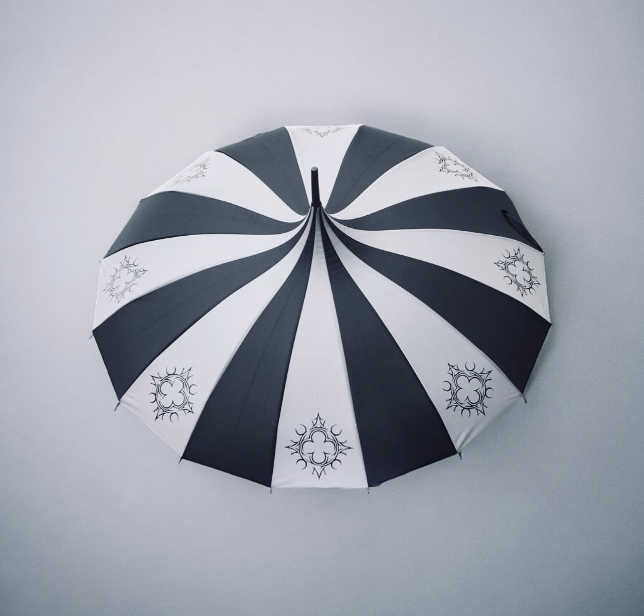 Charcoal Gothic Ornament Umbrella