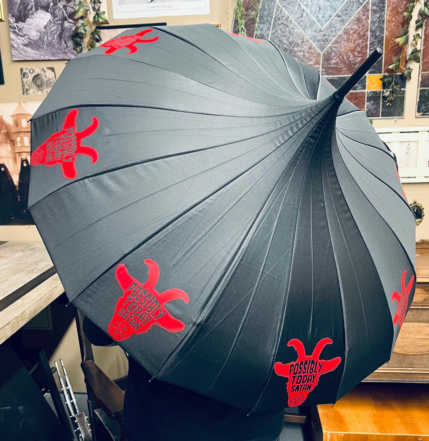 Possibly Today Satan Umbrella
