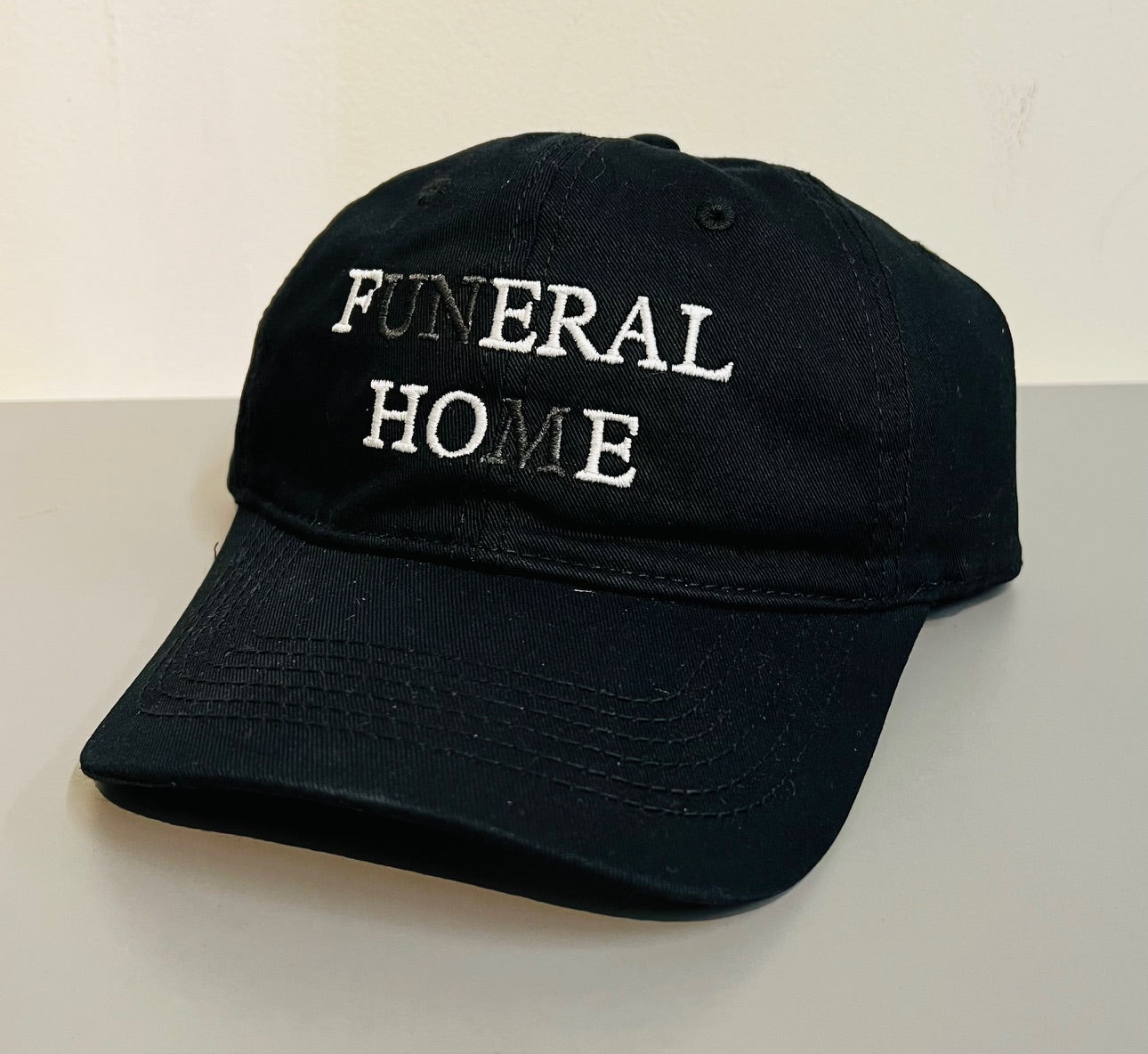 FUNERAL HOME Embroidered Dad Hat - READY TO SHIP