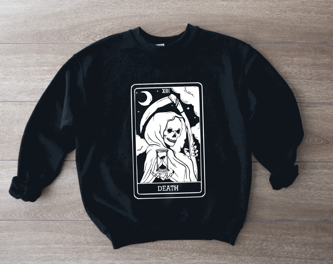 Death Tarot - Available in T-Shirt, Pullover, Hoodie, Tank or Long Sleeve