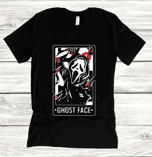 Ghost Face Tarot - Available in T-Shirt, Pullover, Hoodie, Tank or Long Sleeve