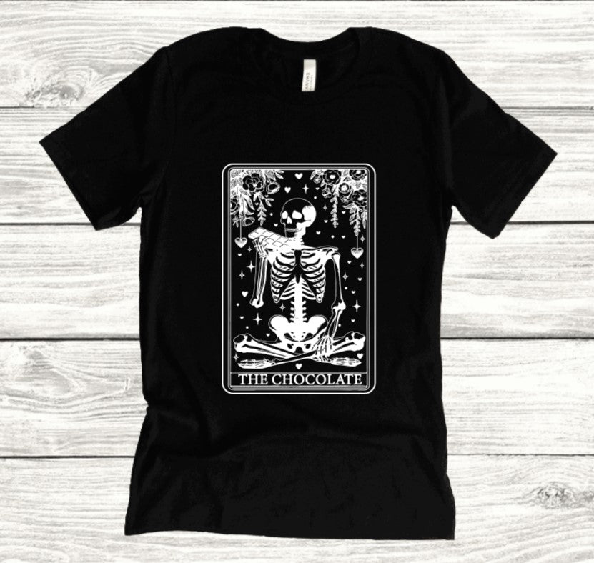 The Chocolate Tarot - Available in T-Shirt, Pullover, Hoodie, Tank or Long Sleeve