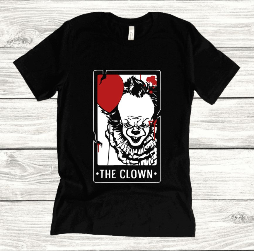 The Clown Tarot - Available in T-Shirt, Pullover, Hoodie, Tank or Long Sleeve