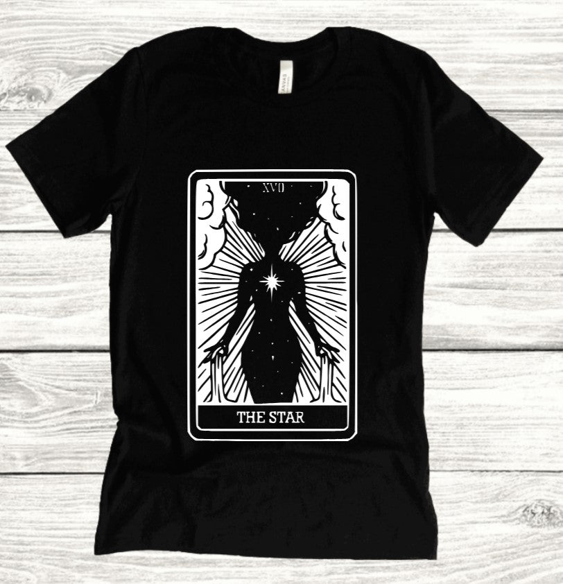The Star Tarot - Available in T-Shirt, Pullover, Hoodie, Tank or Long Sleeve