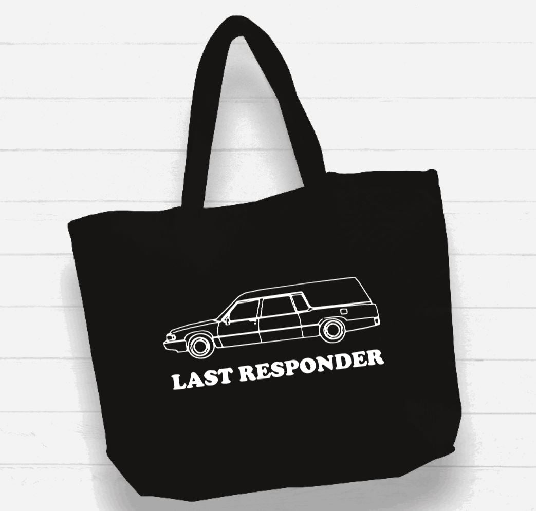 Beach Bag / XL Tote Bag - "last responder"