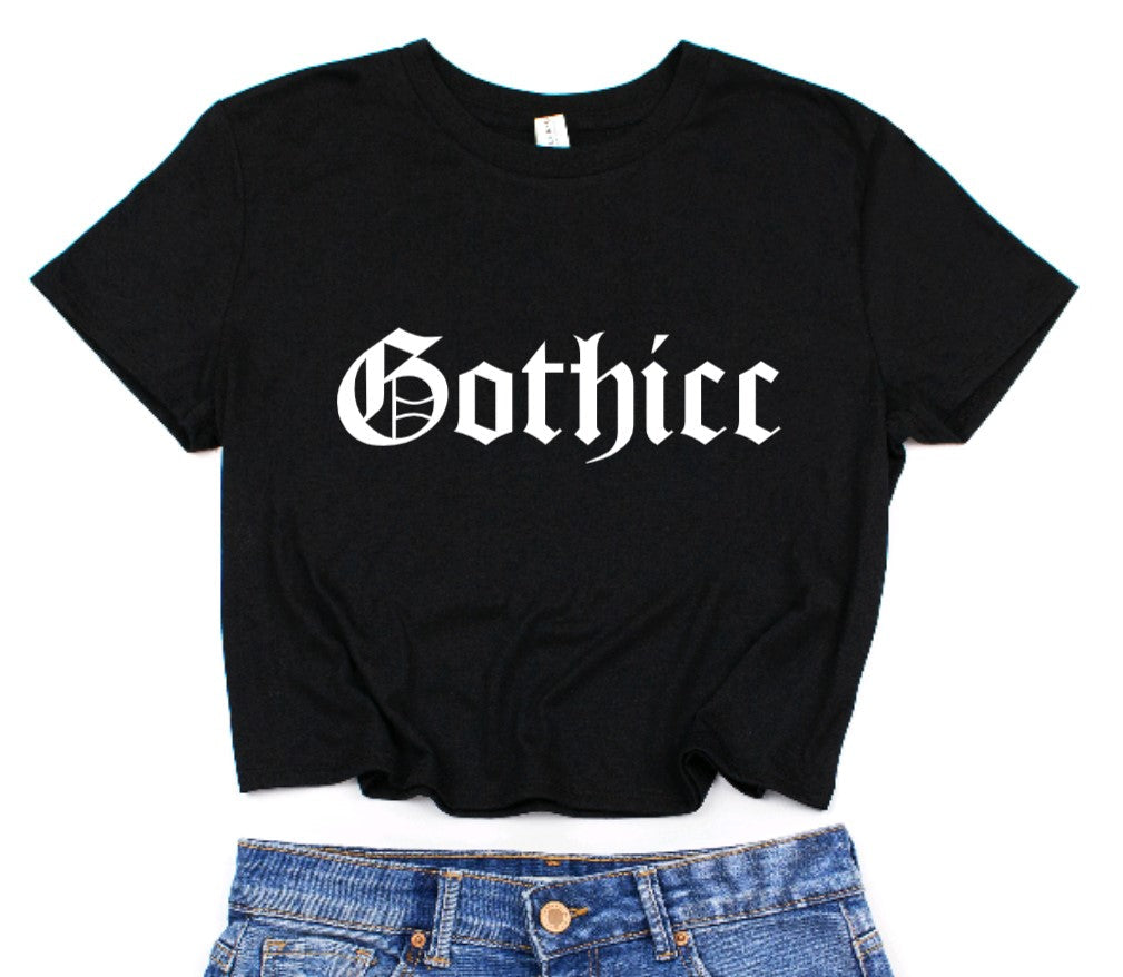 Gothicc Cropped T-Shirt