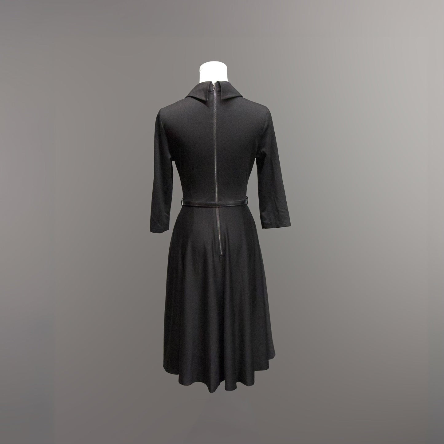 Shelley - Faux Tie Fit and Flare Dress