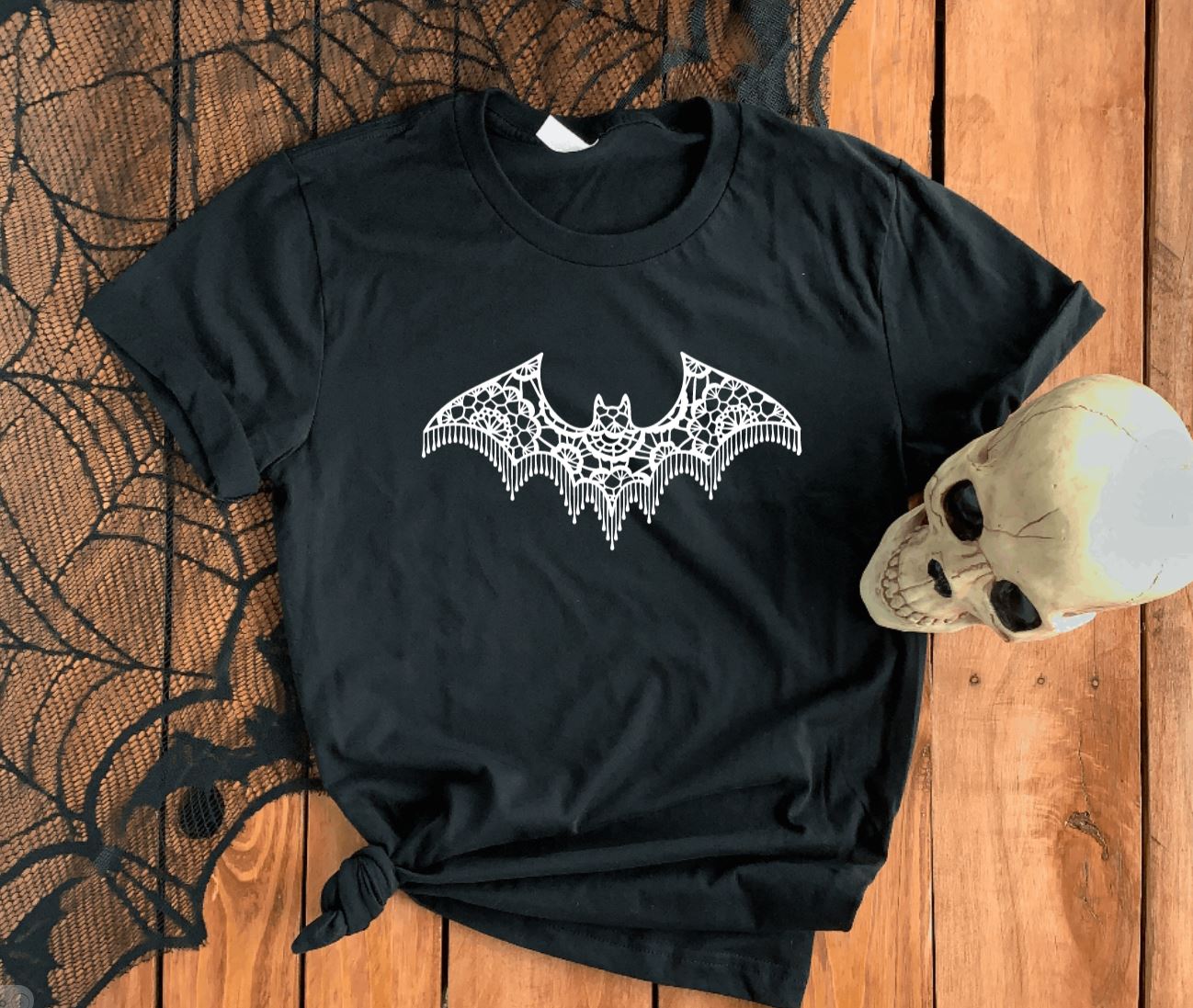 Lace Bat T-Shirt