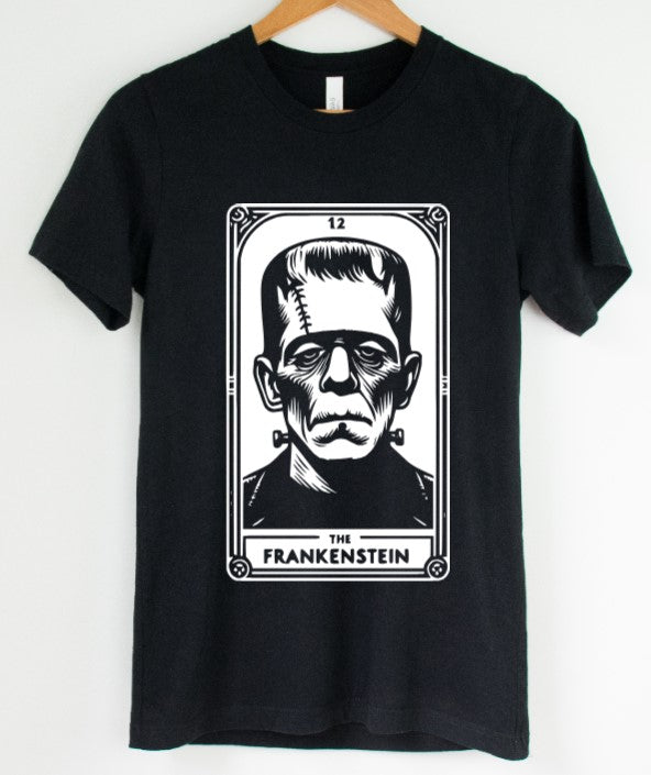 The Frankenstein Tarot - Available in T-Shirt, Pullover, Hoodie, Tank or Long Sleeve