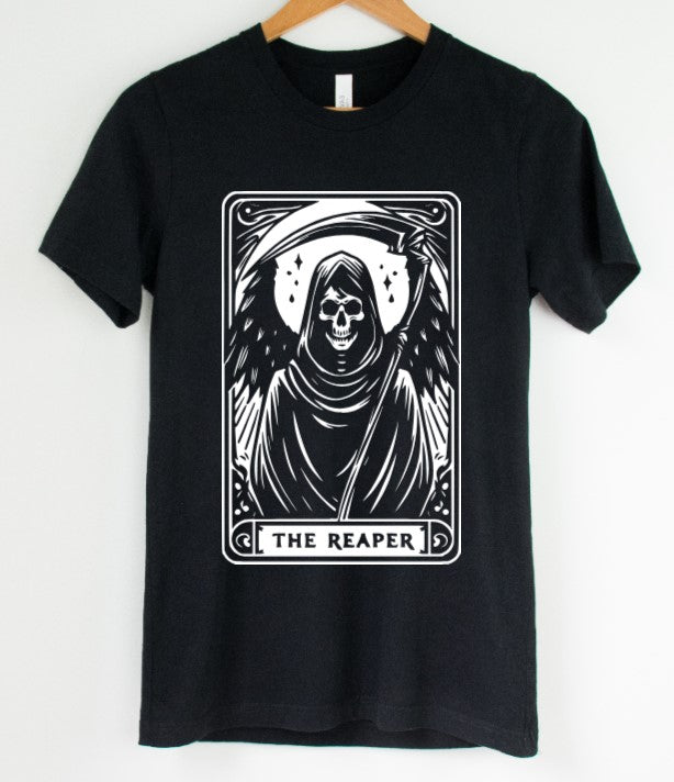 The Reaper Tarot - Available in T-Shirt, Pullover, Hoodie, Tank or Long Sleeve
