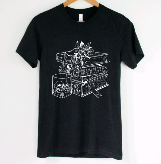 Poe Novels - Available in T-Shirt, Pullover, Hoodie, Tank or Long Sleeve