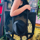 Brimmed Hat Bag - Large Heavy Duty Tote with Straps to Carry Your Favorite Hat! - READY TO SHIP