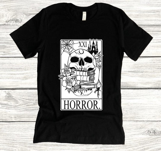 The Horror Tarot  - Available in T-Shirt, Pullover, Hoodie, Tank or Long Sleeve