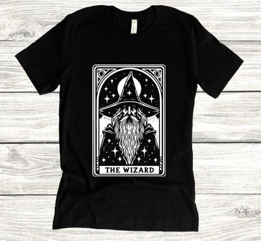 The Wizard Tarot  - Available in T-Shirt, Pullover, Hoodie, Tank or Long Sleeve