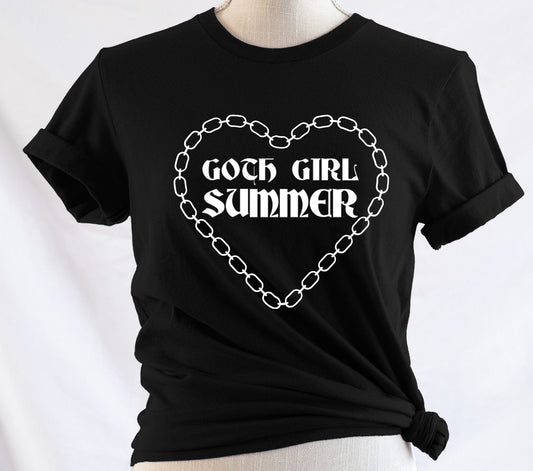 Goth Girl Summer - Available in T-Shirt, Pullover, Hoodie, Tank or Long Sleeve
