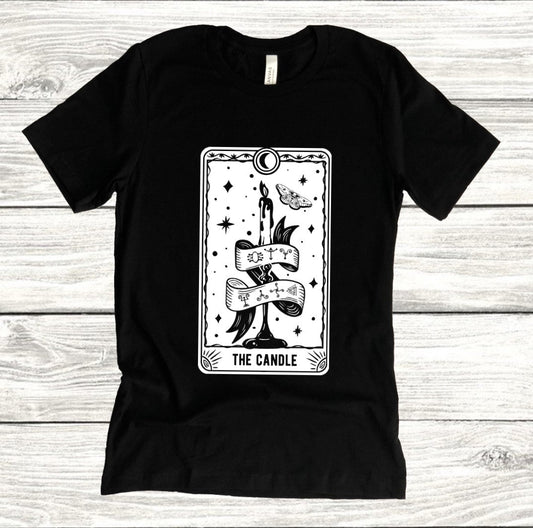 The Candle Tarot  - Available in T-Shirt, Pullover, Hoodie, Tank or Long Sleeve