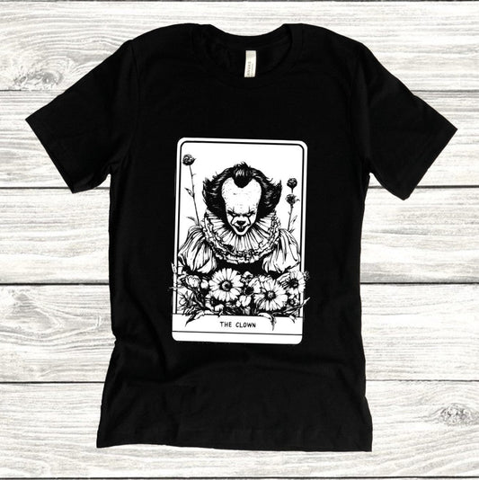 The Clown Tarot - Available in T-Shirt, Pullover, Hoodie, Tank or Long Sleeve