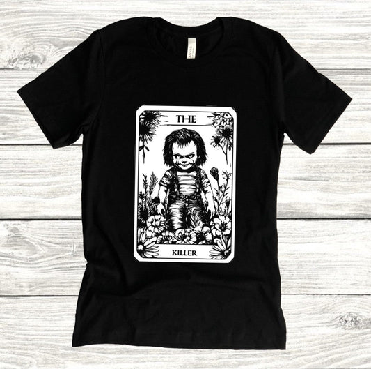 The Killer Tarot - Available in T-Shirt, Pullover, Hoodie, Tank or Long Sleeve