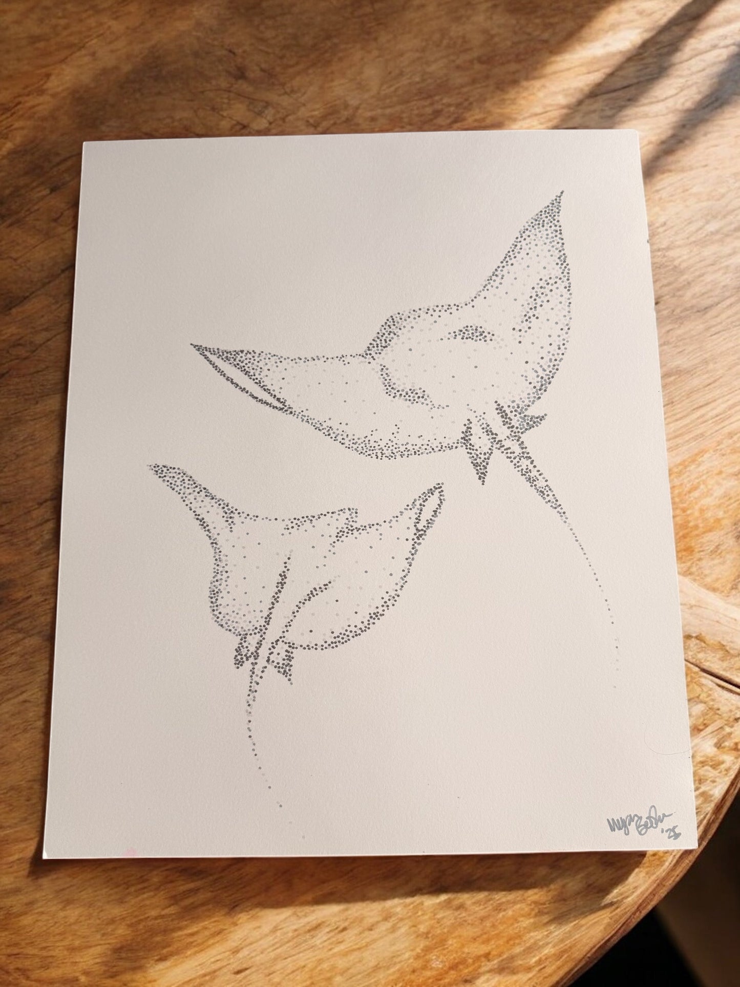 Dot Art - Marine Life Art by Megan Besler (Set of 3 or Individual)