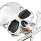 Skull n Bones 3D Chrome Car Emblem