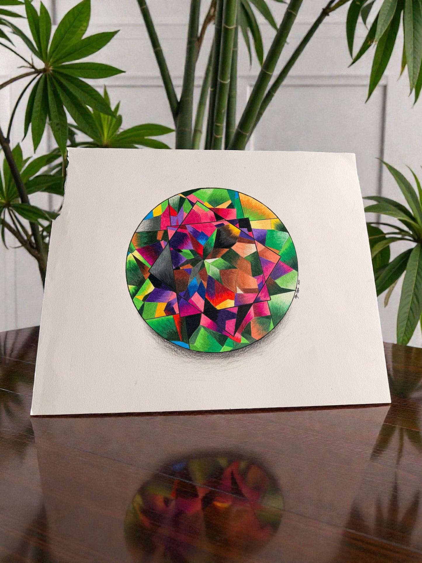 Alexandrite Drawing Art by Megan Besler (1 of 1)