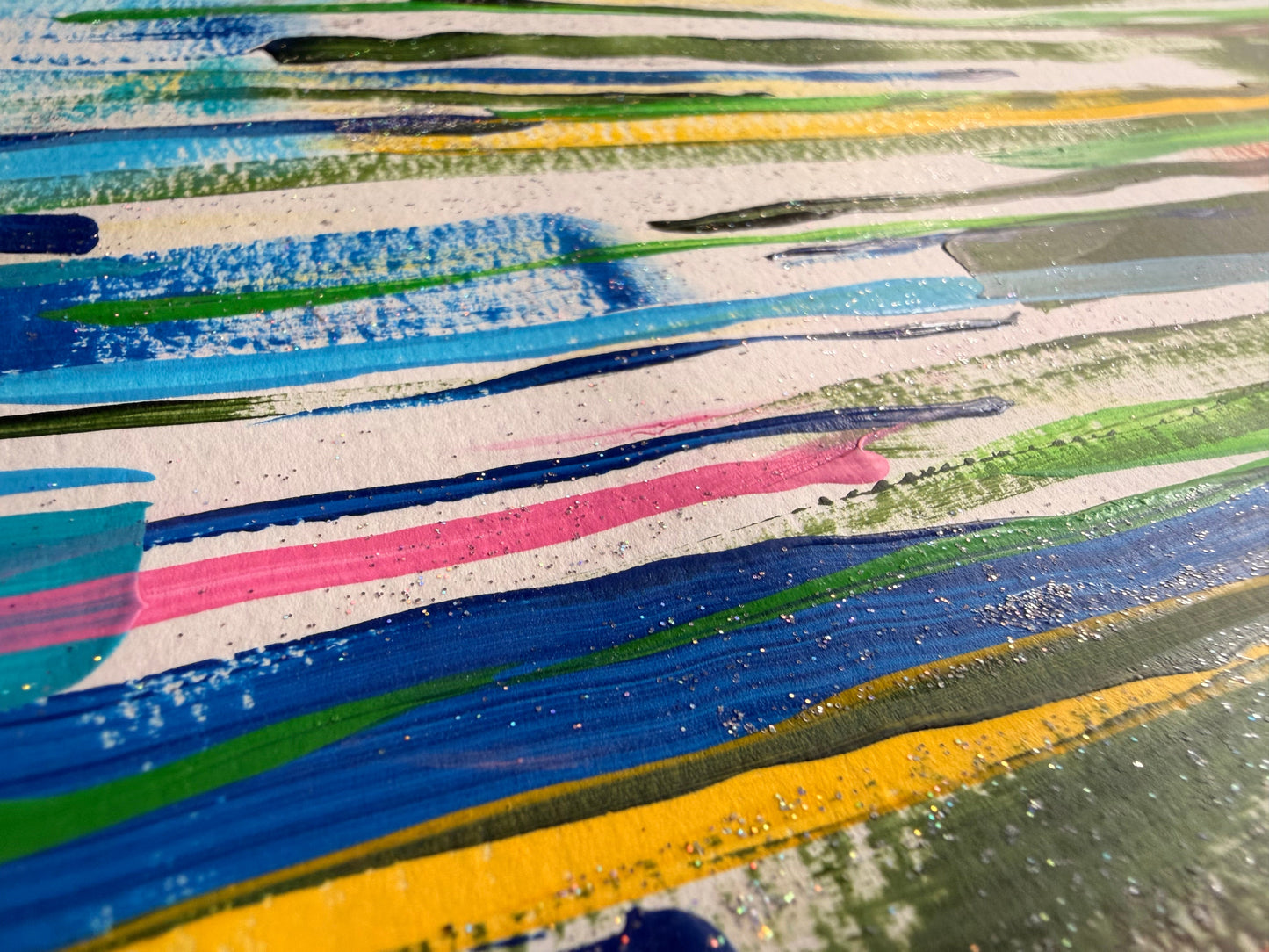 Changing Of The Seasons - Abstract Painting by Megan Besler (1 of 1)