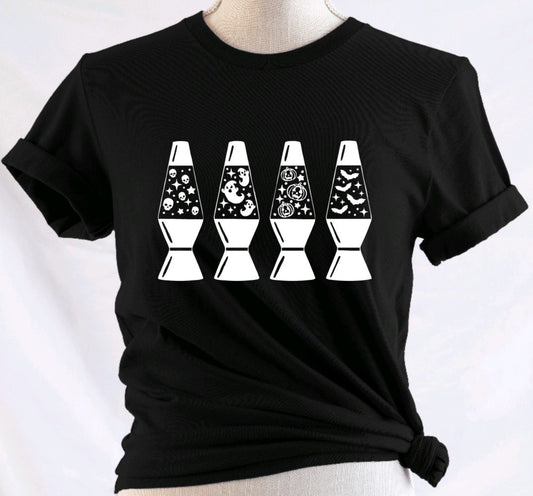 Halloween Lava Lamps - Available in T-Shirt, Pullover, Hoodie, Tank or Long Sleeve