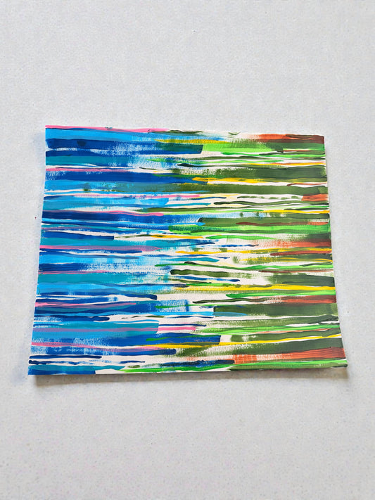 Changing Of The Seasons - Abstract Painting by Megan Besler (1 of 1)