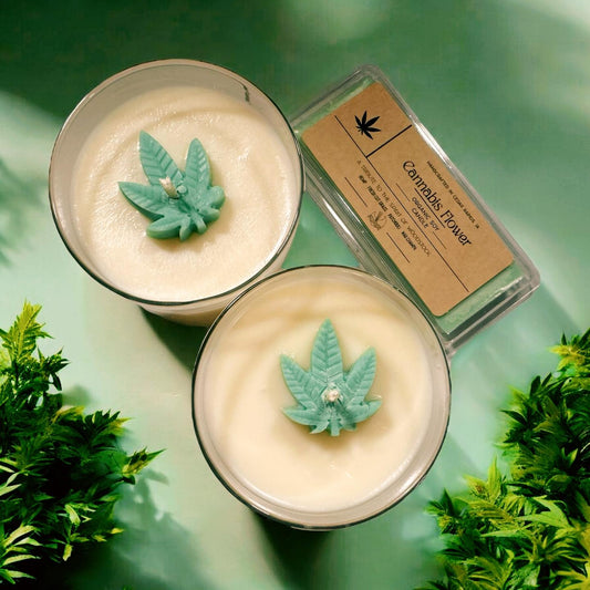 Cannabis Flower . 420  -  CANDLE & WAX MELTS