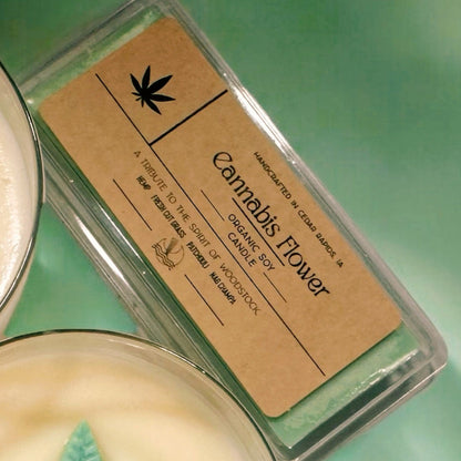 Cannabis Flower . 420  -  CANDLE & WAX MELTS