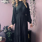 Dorothea - Classic Boho Shirred Witch Dress - READY-TO-Ship