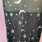 Sheer Hourglass Maxi Dress - Metallic Moon & Stars - READY to SHIP
