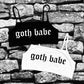 Bra Top - Goth Babe