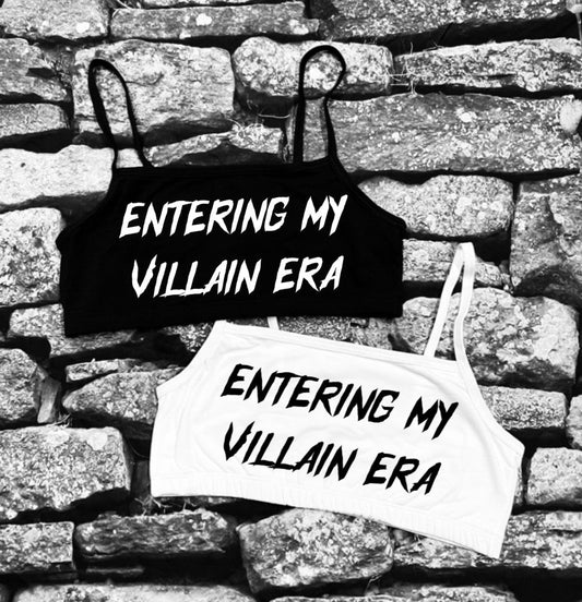 Bra Top - Entering my Villain Era