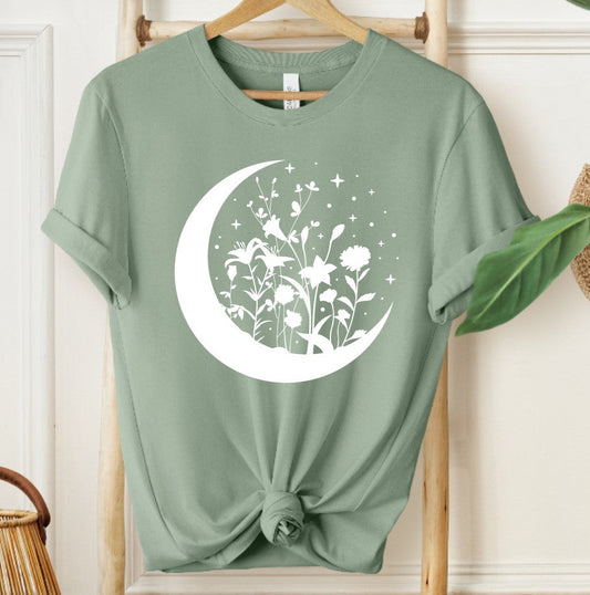 Fox & Fable - Floral Moon T-shirt