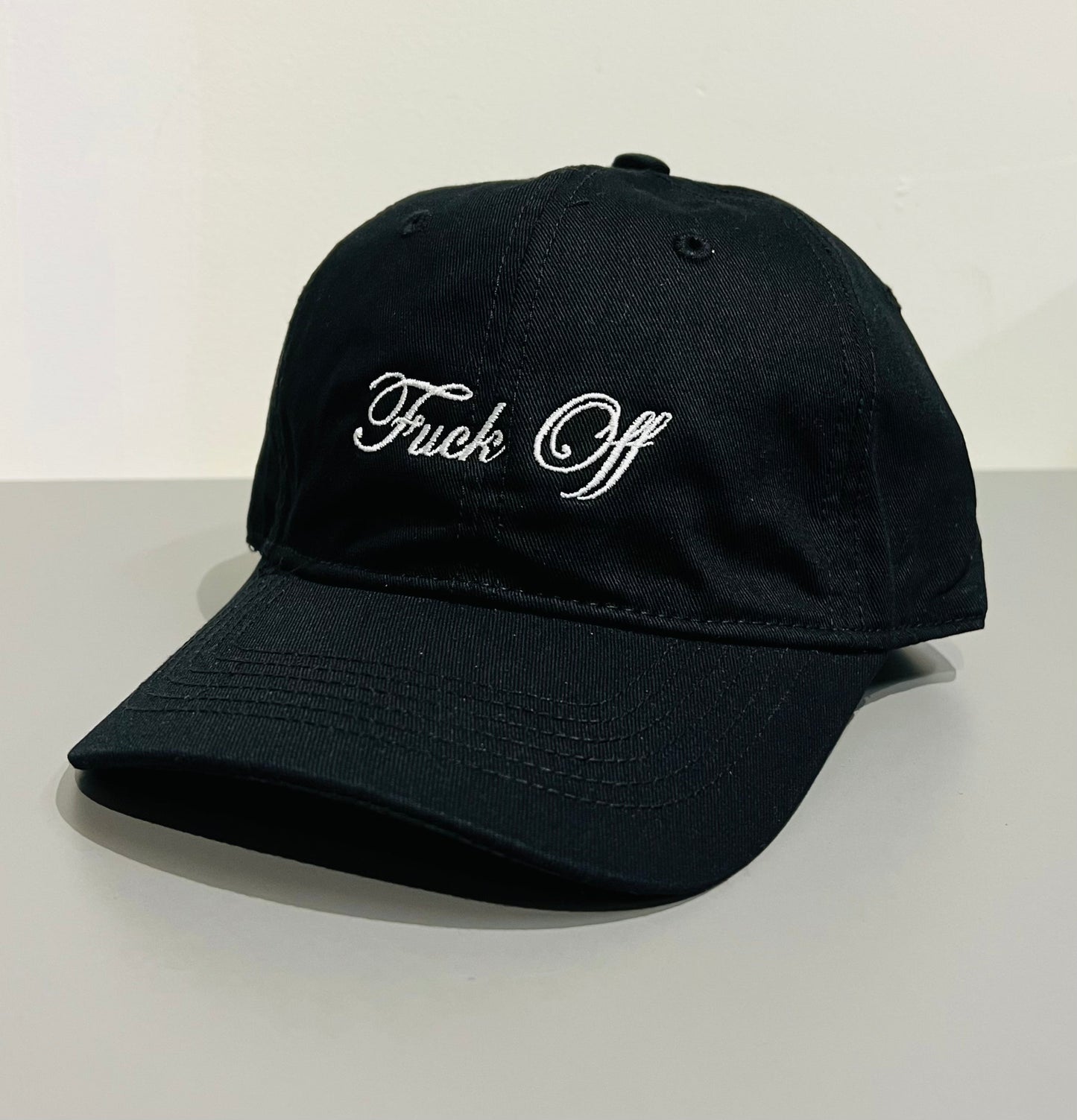 Fuck off Embroidered Dad Hat