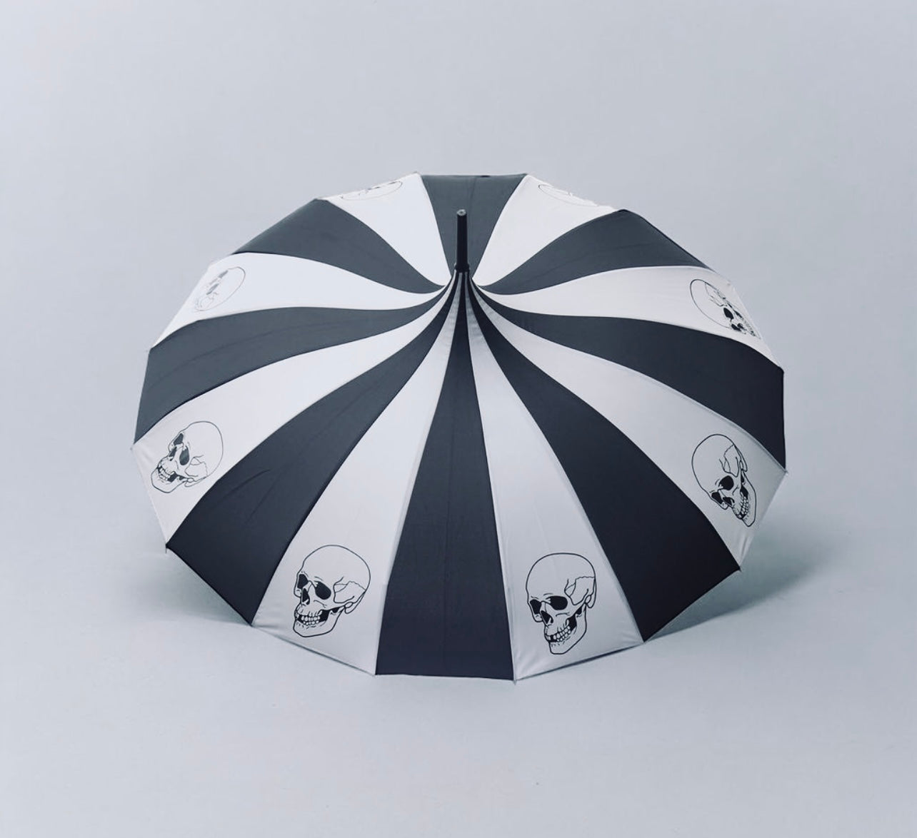 Charcoal Skulls Umbrella