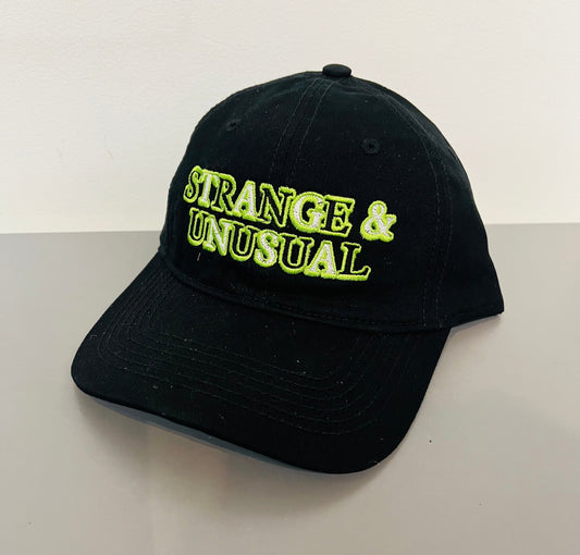 Strange & Unusual Embroidered Dad Hat - READY TO SHIP