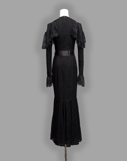 Borden - Lace Mermaid Maxi Dress