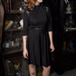 Shelley - Faux Tie Fit and Flare Dress