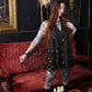 Celeste - Hooded Mini Dress with Capelet