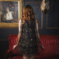 Celeste - Hooded Mini Dress with Capelet