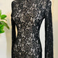 Persephone - Deadly Sheer Floral Lace Maxi dress - PRE-ORDER